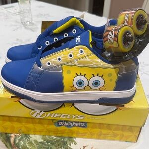 Heelys Adult  Sneakers - Blue and Yellow SpongeBob Design